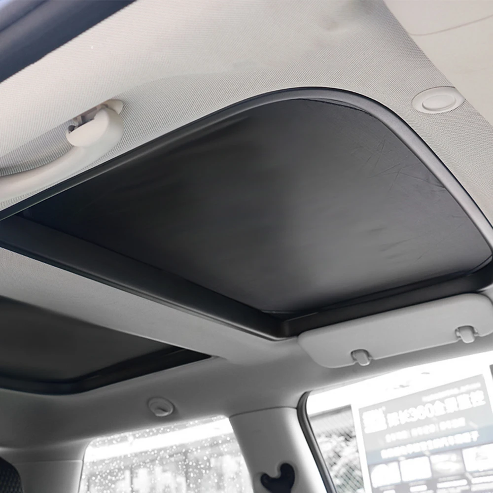 2 pçs pára-sol anti-uv teto solar sombra de sol isolamento térmico para mini cooper s jcw clubman f54 f55 f56 f60 r55 r56 r60 r61 paceman