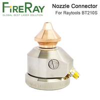 FireRay Raytools Fiber Laser Cutting Head BT210 BT210S Nozzle Connector Nozzle Holder Part for Fiber Metal Cutting Machine