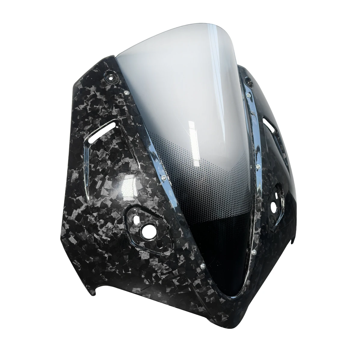 Motorcycle Headlight Fairing Mask Cowl Cover Black Front Windscreen Fairing Cover Headlamp Fairing Windshield For KOVE 450RR