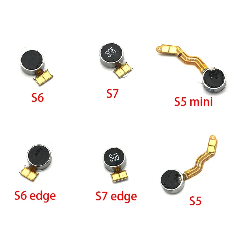 Vibrator Motor Vibration Module Flex Cable For Samsung S5 mini S6 S7 Edge S8 S9 S10 Plus S10e