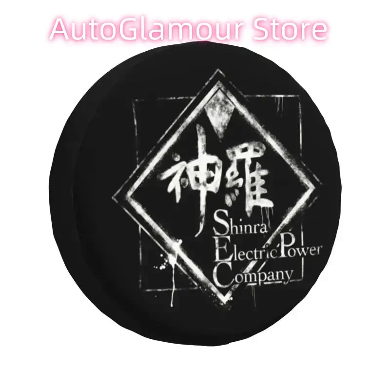 

Final Fantasy - Spare Tire Cover for Honda CRV Jeep RV SUV Camper Fantasy and Science Video Games Car Wheel Protector Covers