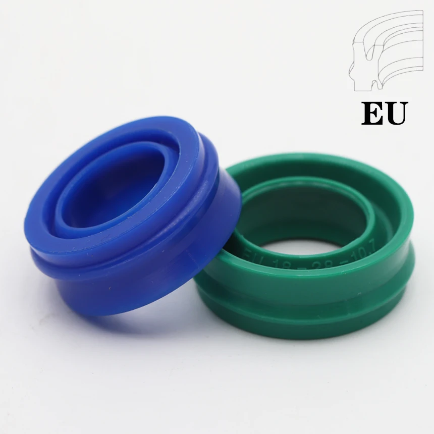 EU 12 14 16 18 20 22*19 20 22 24 26 28 30 32*10 10.7 11.2 Blue Green PU DustProof Cylinder Piston Rod Shaft Ring Gasket Oil Seal