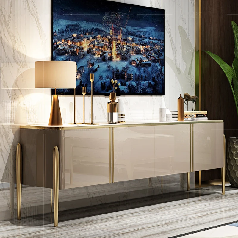 ✓x-Light Luxury Glass Tv Stand and Coffee Table Living Room Furniture Sets Modern Tv Unit Cabinet With Drawer*