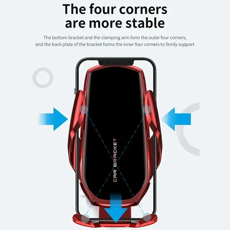 Universal Car Phone Holder Auto Air Vent Mount Cell Phone Stand For IPhone 17 For Samsung For Xiaomi