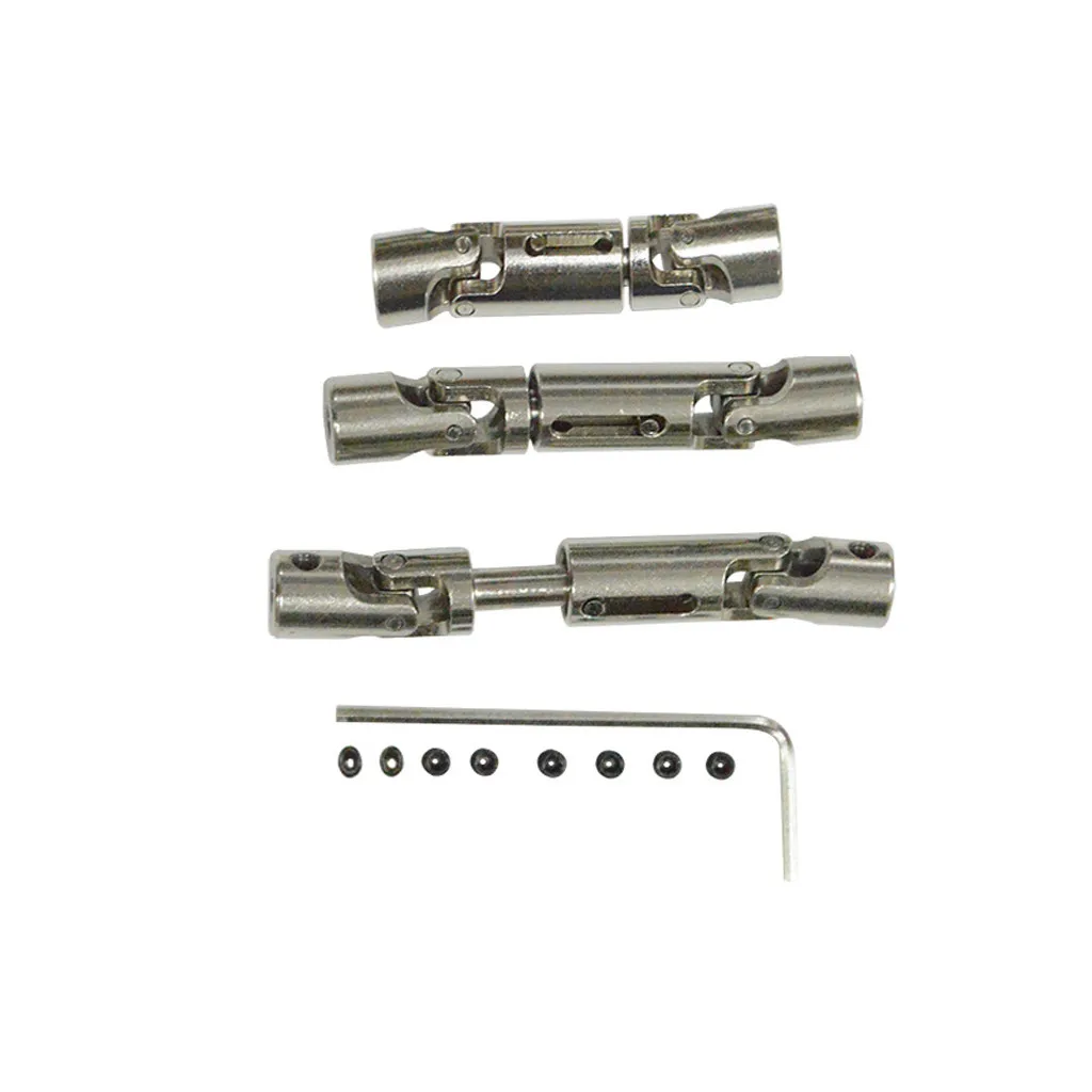 Upgrade Metal Gear Front & Central & Rear Axle with 1 Set Shaft Assembly Part for WPL 6WD RC Car B-16 B-36 RC Car Parts