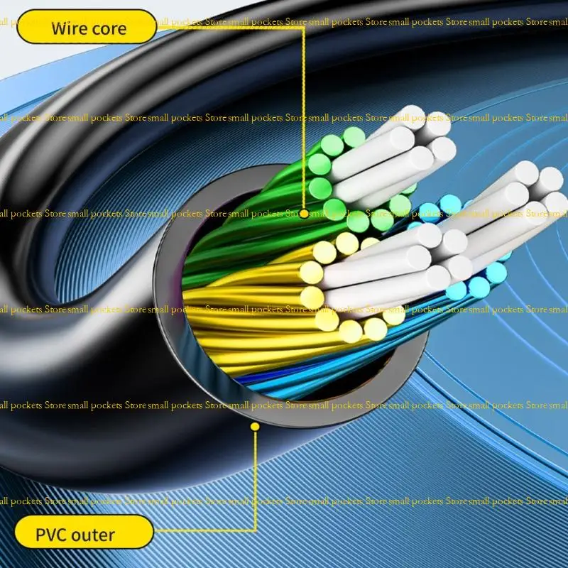 R1WD Braided USB C to 3.5mm 3.5mm Cord Equipped With Decoding Chip for Studio Level Auditory Conversion and Stability
