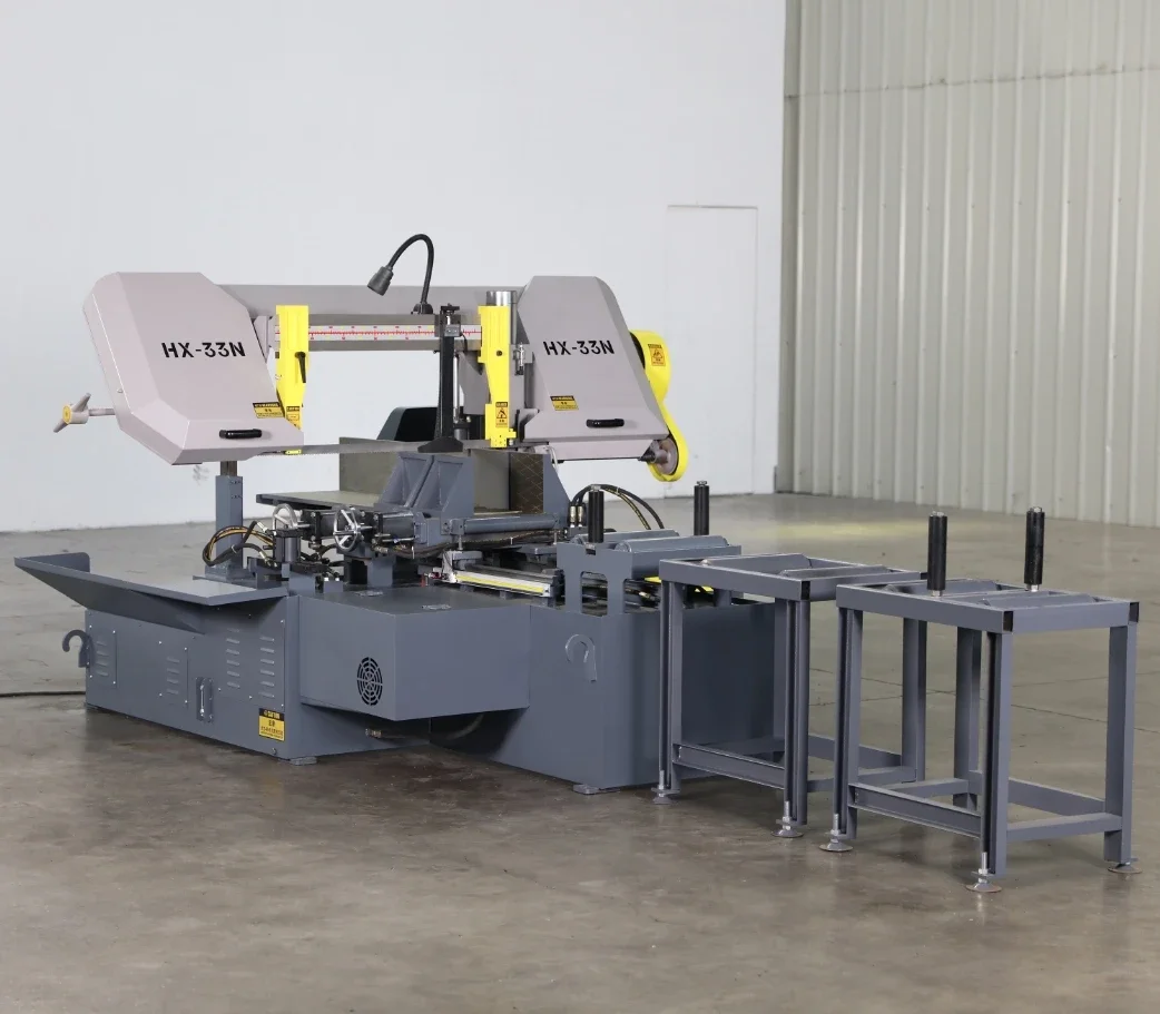 High-quality automatic numerical control band saw with high production efficiency.