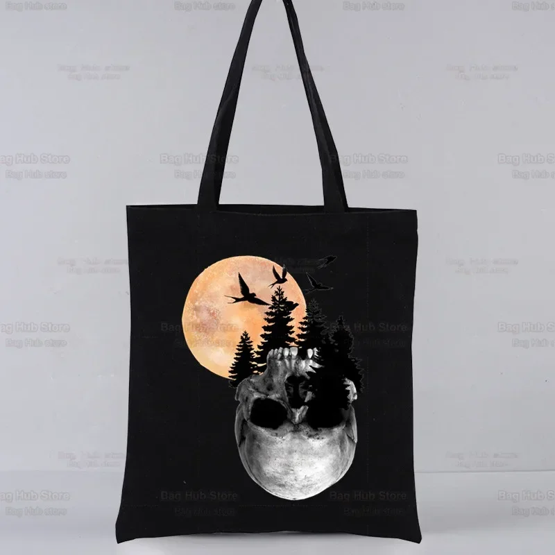 

Edward Cullen Bella Twilight Robert Pattinson Black Canvas Bag Casual Large Hand Bags Women Shopping Handbag Large Capacity Bag