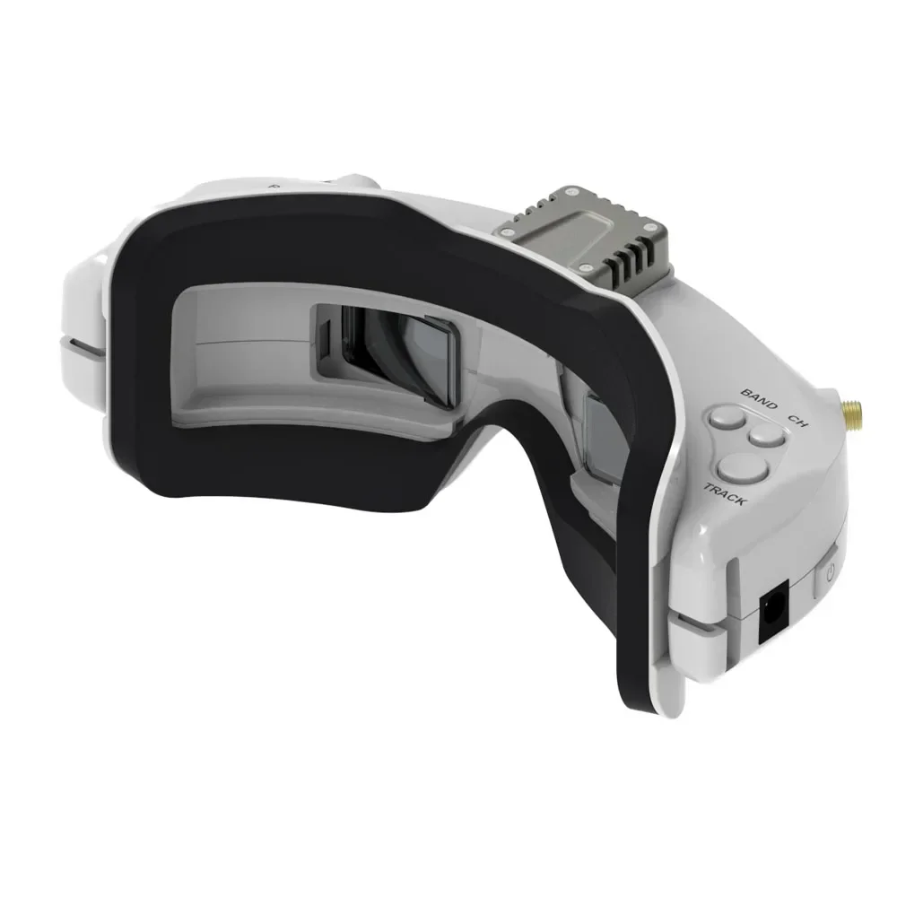 SKYZONE SKY02O Gafas FPV 600x400 OLED 5,8 Ghz SteadyView Diversity RX Seguimiento de cabeza y ventilador Cámara frontal DVR para RC Racing d