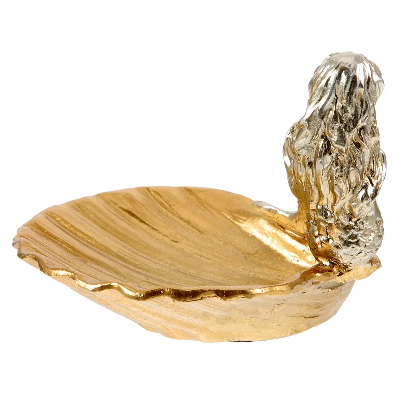 

Mermaid Shell Jewelry Tray Resin Eco Friendly Jewelry Display Holder for Rings Necklaces Stylish Trinket Dish Decorative