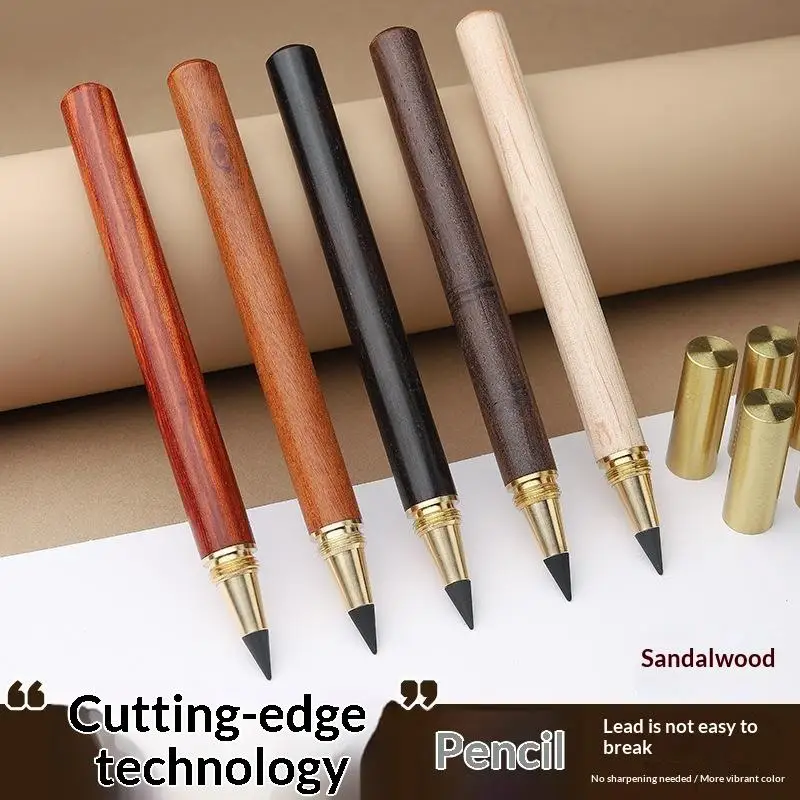 Hot Wooden HB No Ink Pencil Drawing Writing Art Painting School Office Stationery Supplies view 2