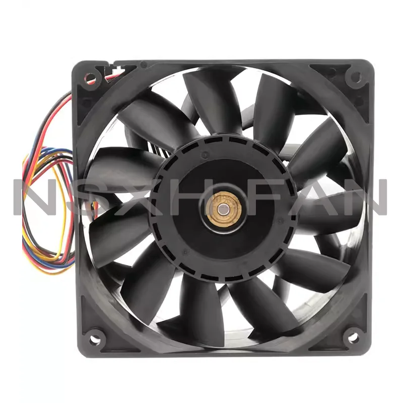 T12E48BS1M7-07 A461 A464 48V 1.45A 120x120x38mm 4-Wire Server Cooling Fan