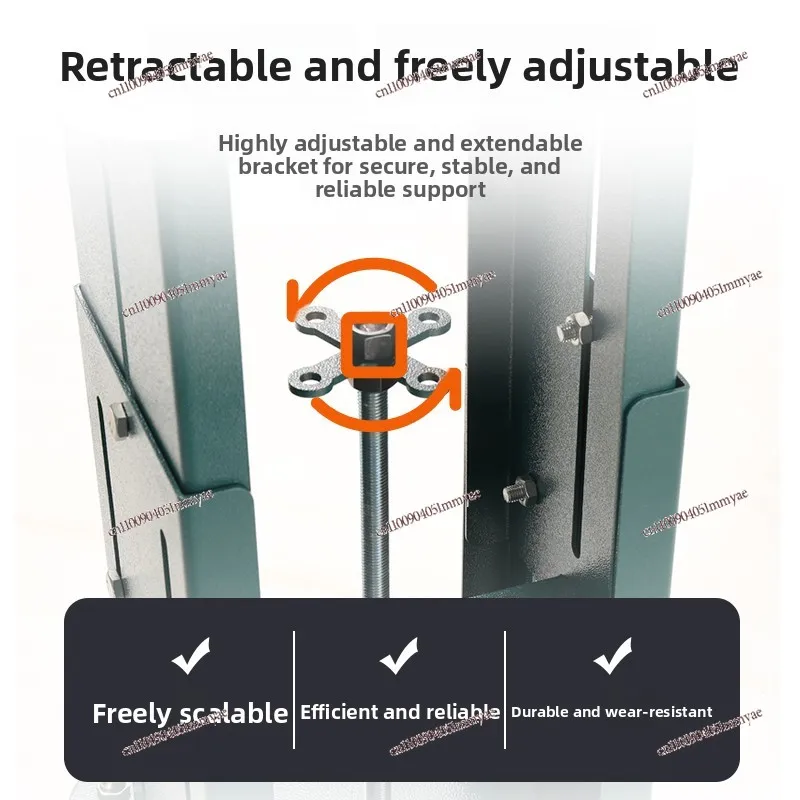 Vibration Plate Lifting Bracket Adjustable Telescopic Thickened Lifting Platform Automatic Feeding Rack Vibration Plate Base