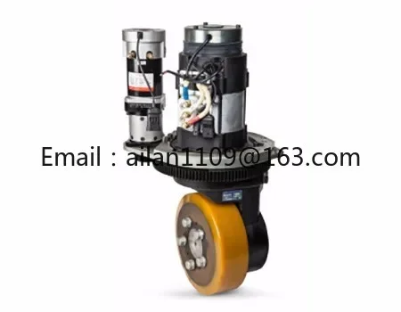 2300W 24V Robot Steerable Forklift Accessories Load Electric ACIM Motor AGV Drive Wheel Assembly