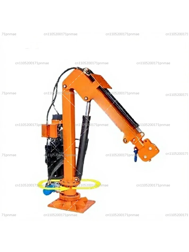 Portable Mini Crane 440LBS Electric Hoist Lift, Household & Commercial Light Duty Winch with Remote Control