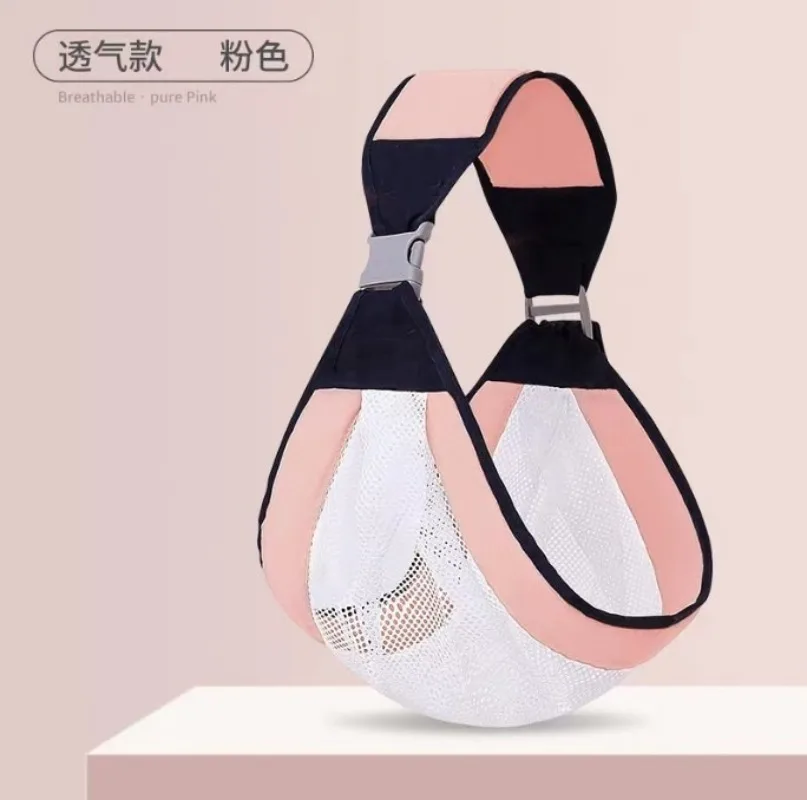 1-местная дышащая переноска-кенгуру, соответствующая эргономике, безопасная и устойчивая и удобная в положении M.