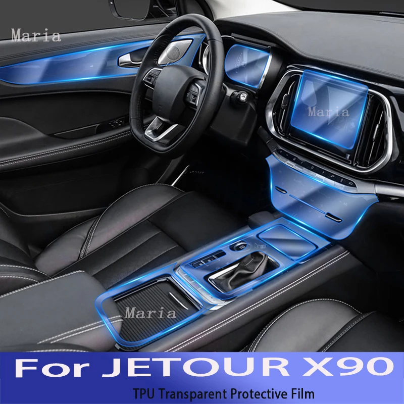 

Transparent TPU Protective Film For Jetour X90 (2019-2021) Anti-Scratch Repair Car Sticker