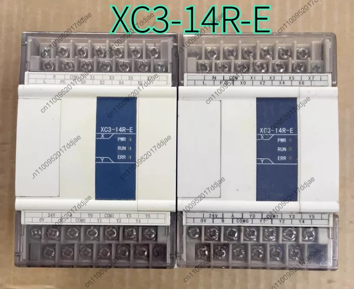 1PCS  PLC Programmable Logic Controller Electrical Panel DC24V XC3-14R-E XC2-16T-E, tested OK
