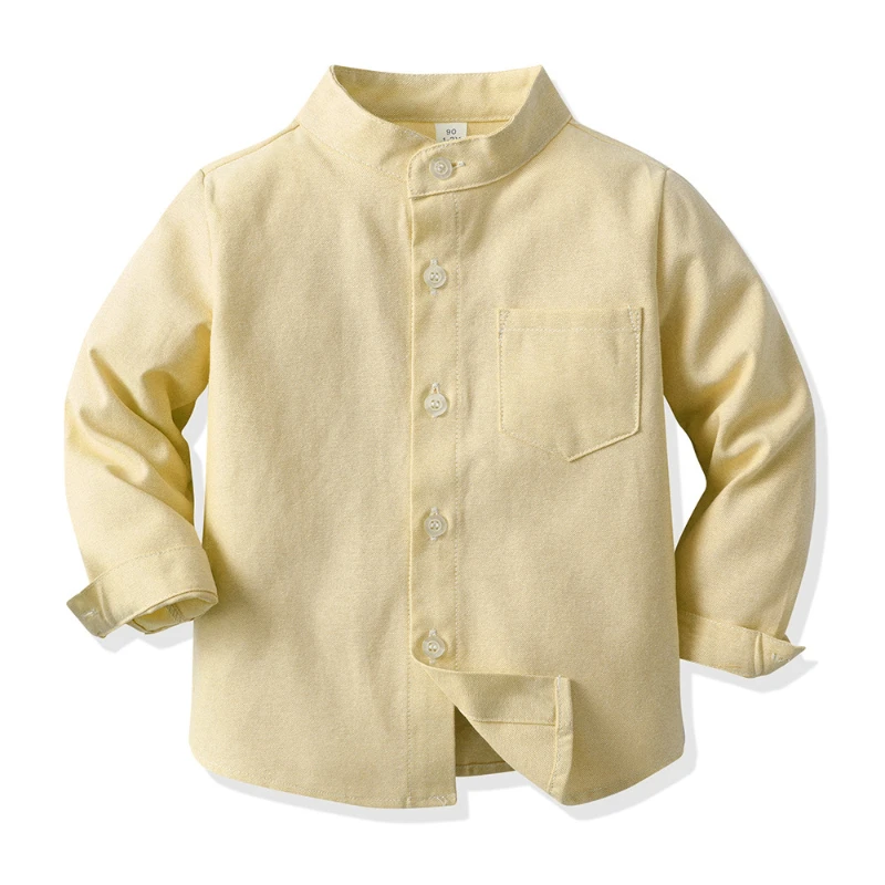 Boy Long Sleeved Shirt for Boy Casual Coat Children Shirt Boys Shirts School Uniform for Boys Children Clothes 셔츠 ملابس اطفال