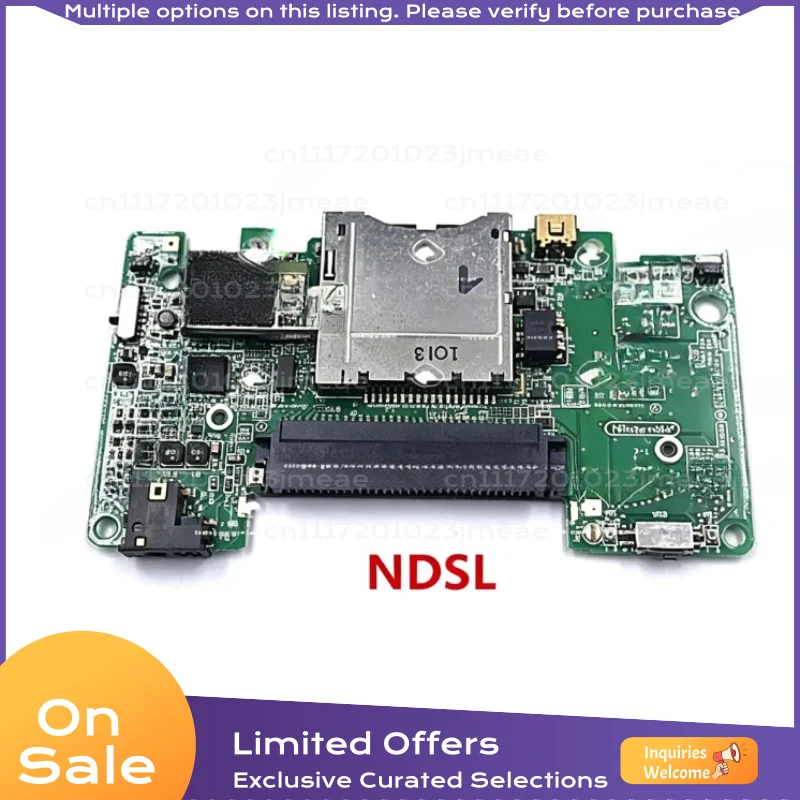 NDSL Repair Parts, Replacement Motherboard PCB Mainboard for Nintendo DS Lite Console Repair and Replacement