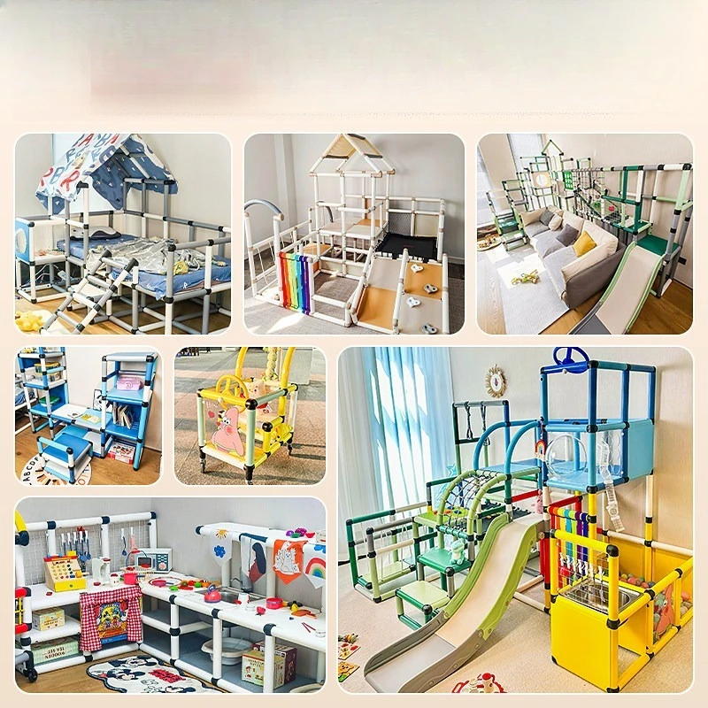 An young children's climbing frame household indoor slide rock climbing DIY combination small apartment new baby amusement park