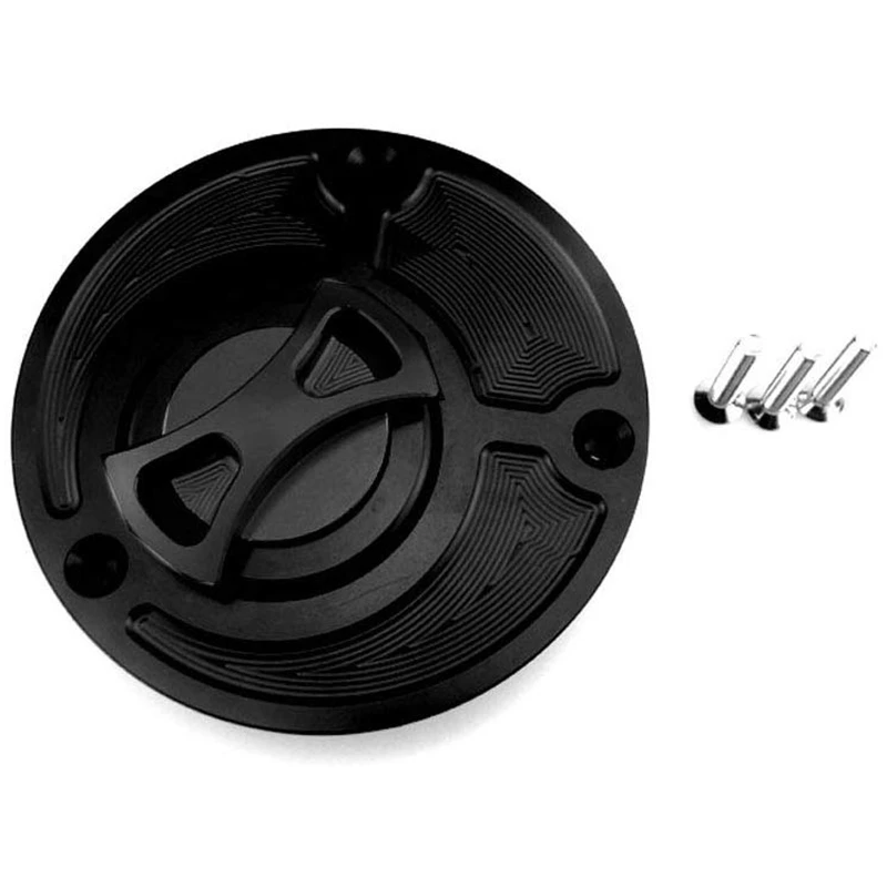 Aluminum Alloy Billet Keyless Twist Off Gas Fuel Tank Cap Cover for Yamaha TDM 850 91-99 / TDM 900 02-14 / BT 1100 / YZF R125