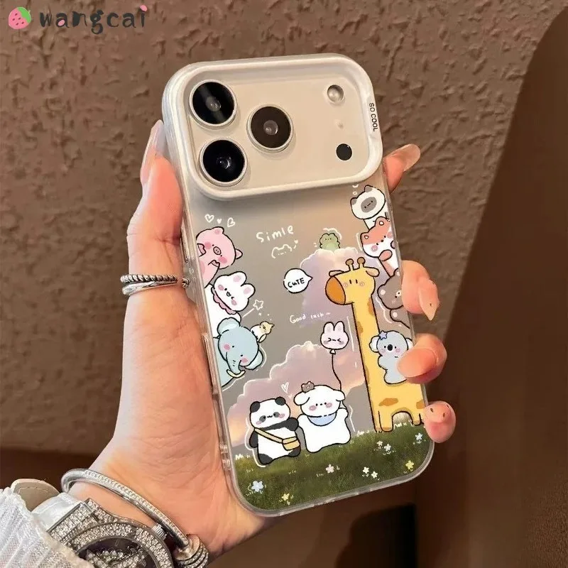 ل Realme 14T 14 13 Pro 12 11 Pro Plus 14X 12X 11X 10 9 Pro 9i 5G 4G جراب هاتف الكرتون الكتابة على الجدران الكلب أرنب غطاء
