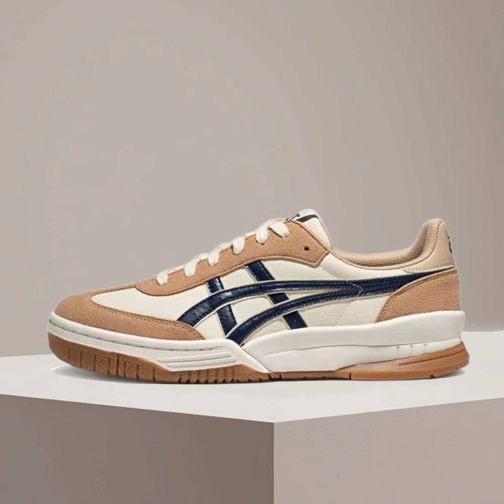 ASICS Gel-Spotlyte Low-Top Casual Shoes Beige/Brown Comfortable Vers Durable for Men and Women Fit Colorway Style 1203A718-202
