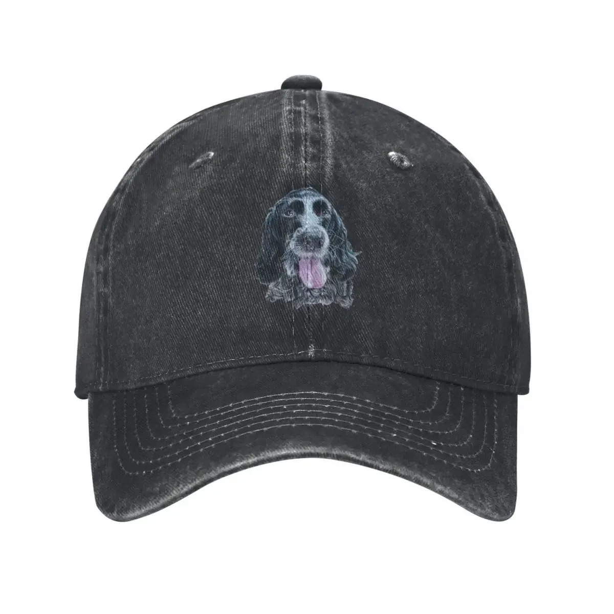 blue roan Cocker Spaniel Baseball Cap Cosplay |-F-| Golf Hat Man Women's Beach Outlet 2024 Men's