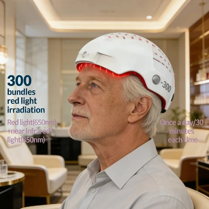 

Hair Regrowth & Anti Hair Loss Cap, Hair Growth Laser Helmet Hat, Light Therapy Device, Hair Growth Treatment Hat Machine