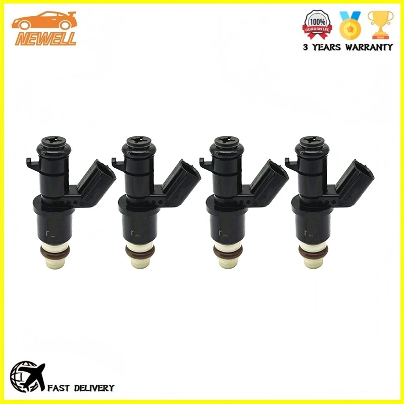 4pcs 16450-5P6-003 164505P6003 High Quality  Fuel Injector For Honda FIT HY-BRID GP5 GP6 Engine Fuel Nozzle