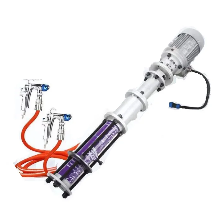 Concrete spraying machine Mortar coating Mini automatic dusting machine