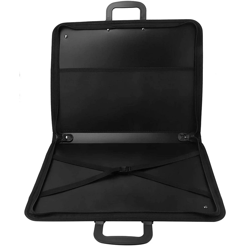 18.9 X 14.5Inch Art Portfolios Portable Painting Plate Bag A3 PP Ding Sketch Board Storage File Bag Document Carry Case