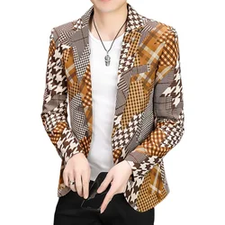 Spring and Autumn Clothing New Fashion Handsome All The Fashion Men's Business Small Suit Korean Version Slim 27031632