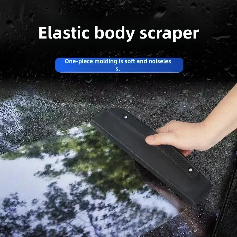 Non-Scratch Soft Silicone Handy Squeegee Car wrap tools Water Window Wiper Drying Blade Clean Scraping Film Scraper Accessories