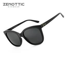 ZENOTTIC 2024 Butterfly Polarized Sunglasses Women UV400 Protection Shade Ladies Oversize Square Fashion Sun Glasses ZS2227