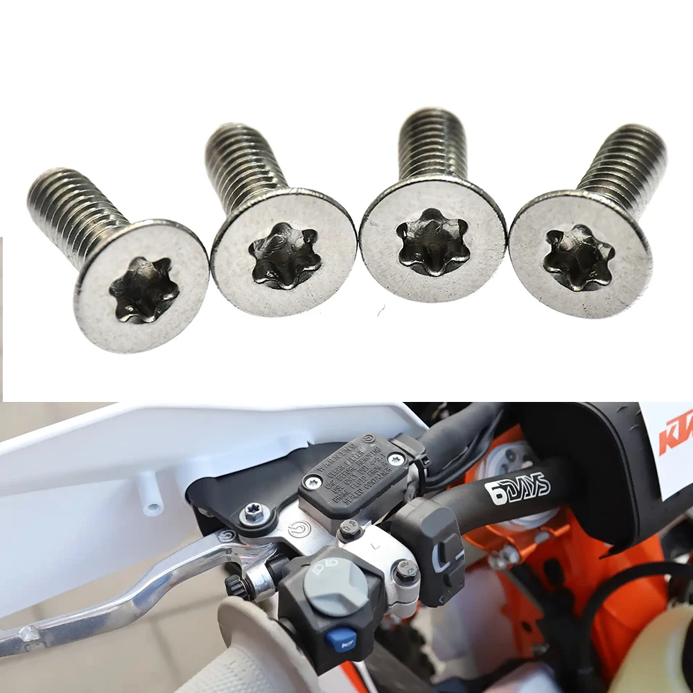 For KTM 125-530 SX/SXF/XC/XC-F/EXC/EXC-F/XCW/XCF Beta RR 2T RR-RS 4T Motorcycle Brake Clutch Reservoir Cap Cover Screw Bolt