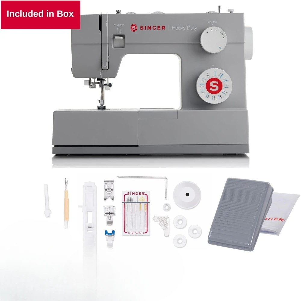 for | 4423 Heavy Duty Sewing Machine With Included Accessory Kit 97 Stitch Applications Simple Easy To Use & Great for Beginners