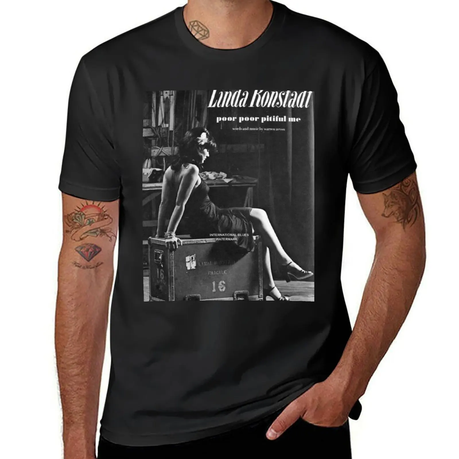 Linda Ronstadt Simple Dreams Tour Memories T-Shirt sweat oversizeds mens graphic t-shirts