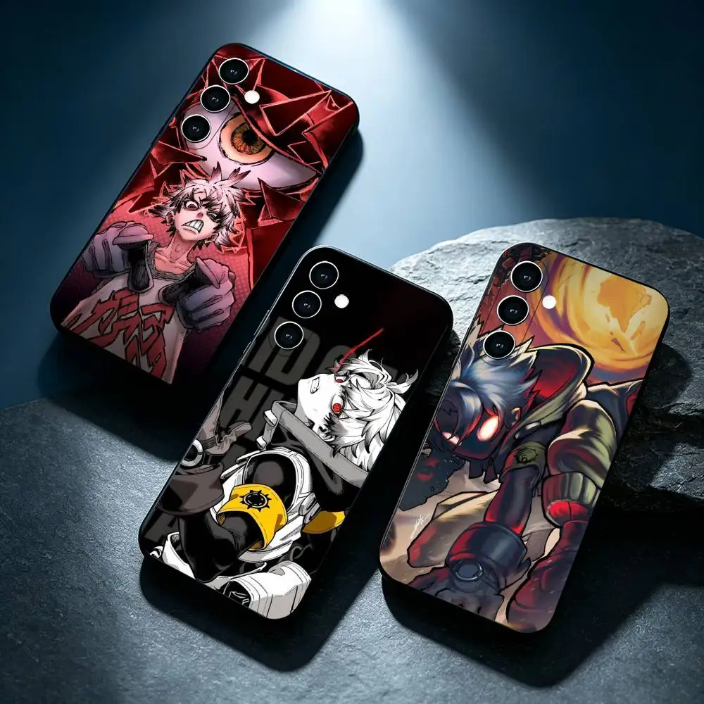 Gachiakuta Rudo Fashion Phone Case Black Cover For Samsung Galaxy A12,22,32,52,53,71,73, Note9/10/20 Ultra