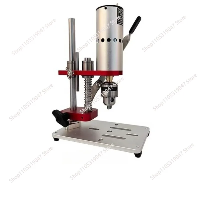 

Настольный микродрель для дома с регулируемой скоростью, для обработки металла и камня, прецизионный электрический дрель-станок