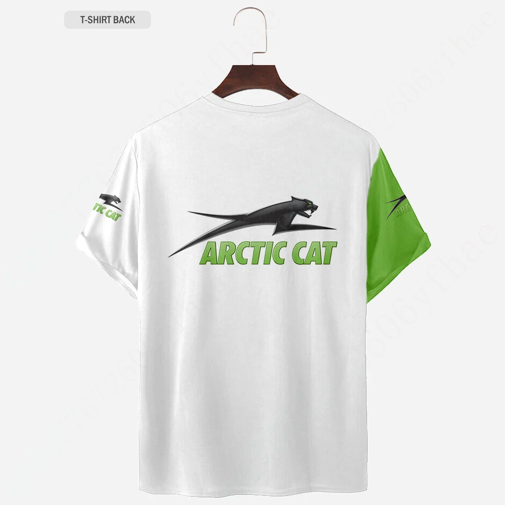 Arctic Cat Casual Oversized T-shirt Unisex Clothing Anime T Shirt For Men Women Quick Drying Short Sleeve Top Harajuku T-shirts