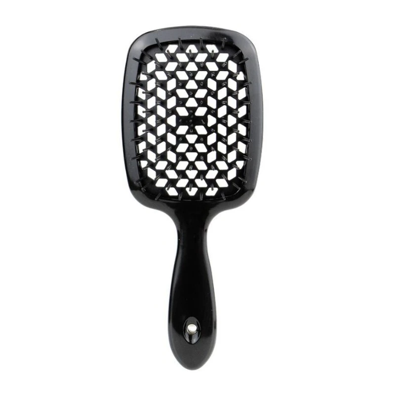 Luchtkussen Kam Brede Tanden Pro Salon Haarverzorging Styling Tool Anti Wirwar Anti-Statische Haarborstel Hoofdkam Kappersgereedschap