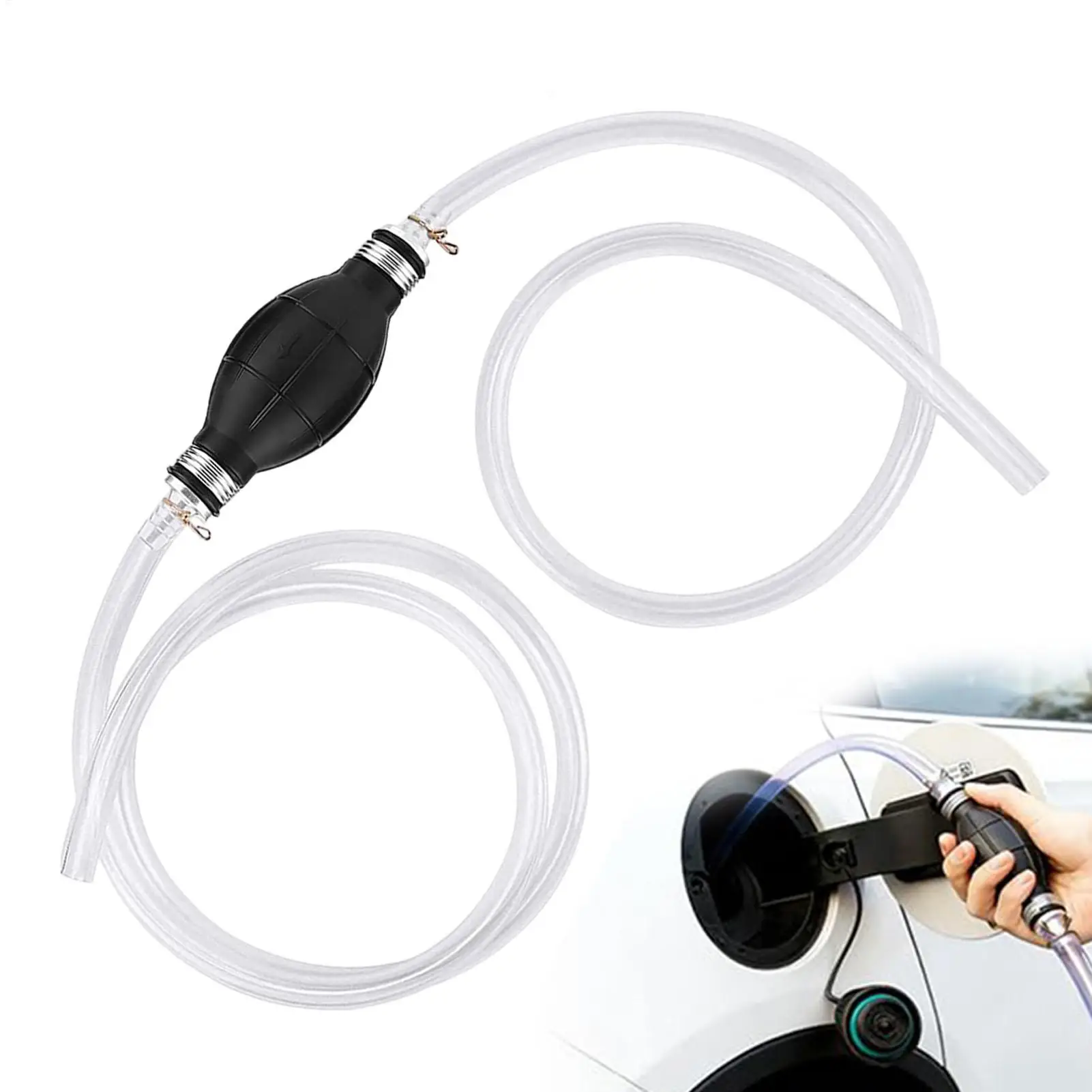 Multi Functional Liquid Siphon Pump Hand Siphon Pump Oil Extractor With 6.5ft Hose Water Siphon Pump For Diesel Fish Tank Oil