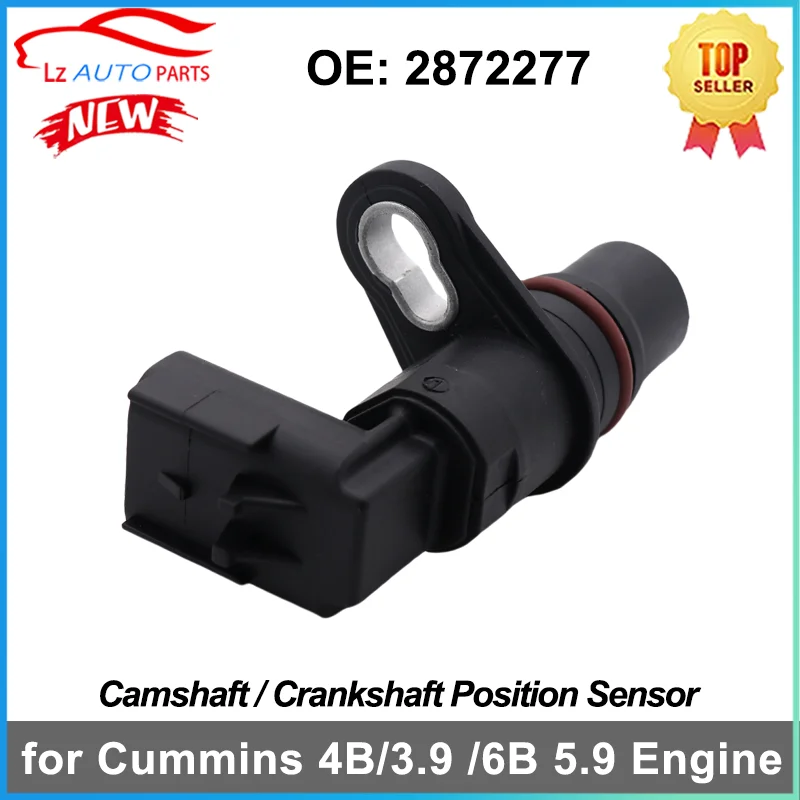 

Camshaft Crankshaft Position Sensor 2872277 4921684 5594275 3408529 for Cummins ISB QSB ISX QSX 4B/3.9 /6B 5.9 Engine 68526830AA