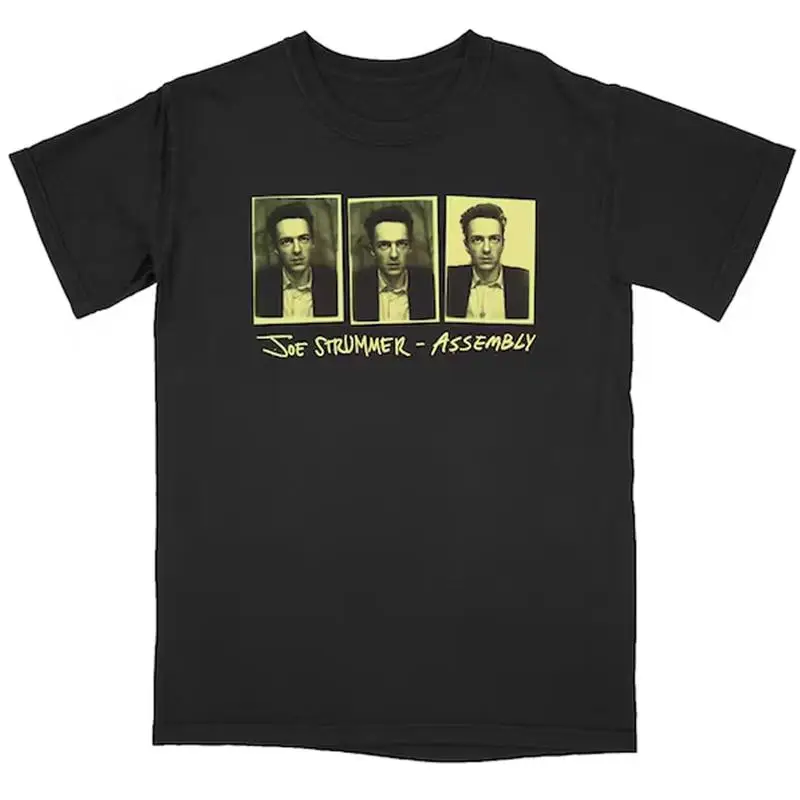Joe Strummer The Clash band T-shirt black Album Tee All Sizes S to 5Xl