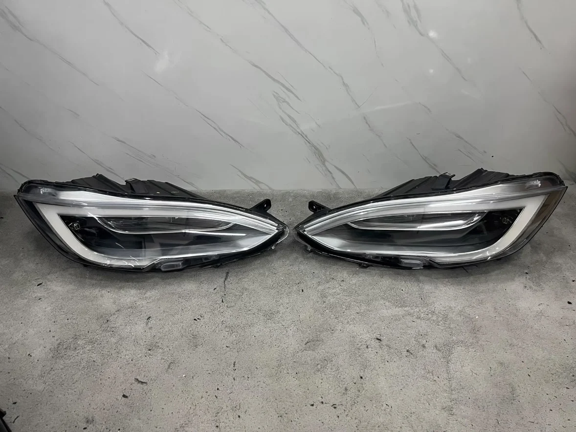 

Fit For Tesla Model S Headlight 2014-2017 Tesla Xenon Upgrade To LED Headlamp Assembly Plug And Play No Need To Change Bumper