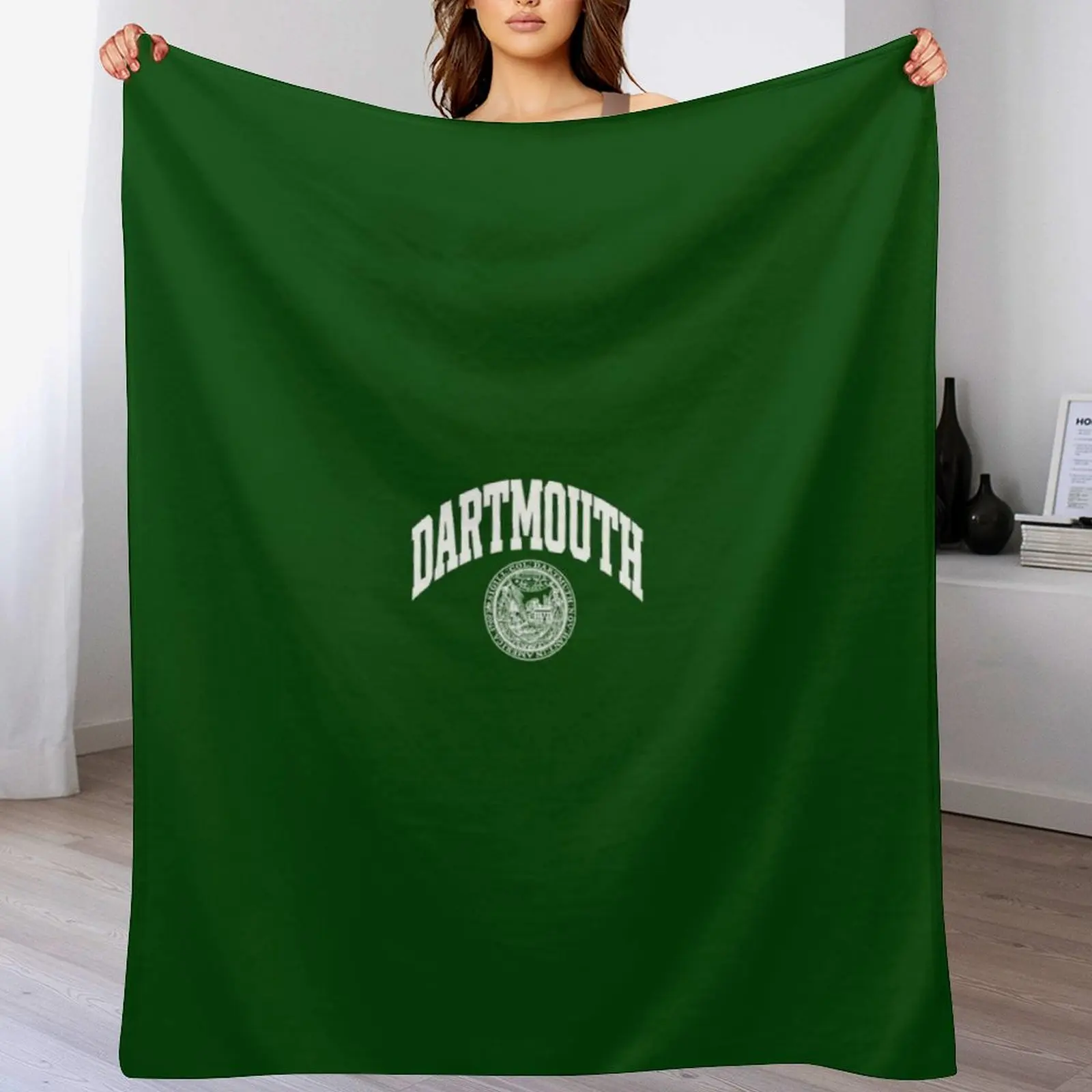 

Dartmouth College Vintage Throw Blanket Large Heavy Camping Flannel Blankets