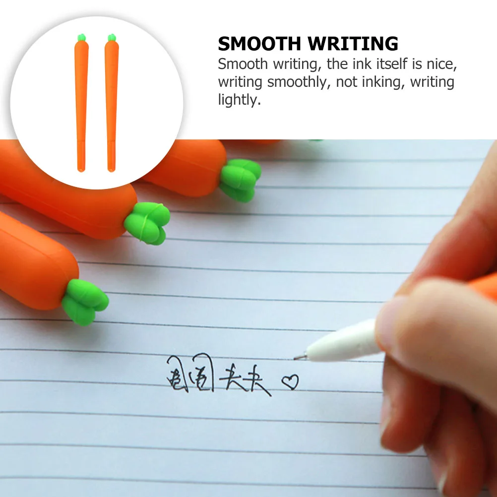 

2 pcs Gel Pen Fine Nib Refillable Retractable Carbon Water-Based Ink Roller Ballpoint Office School Stationery Adults