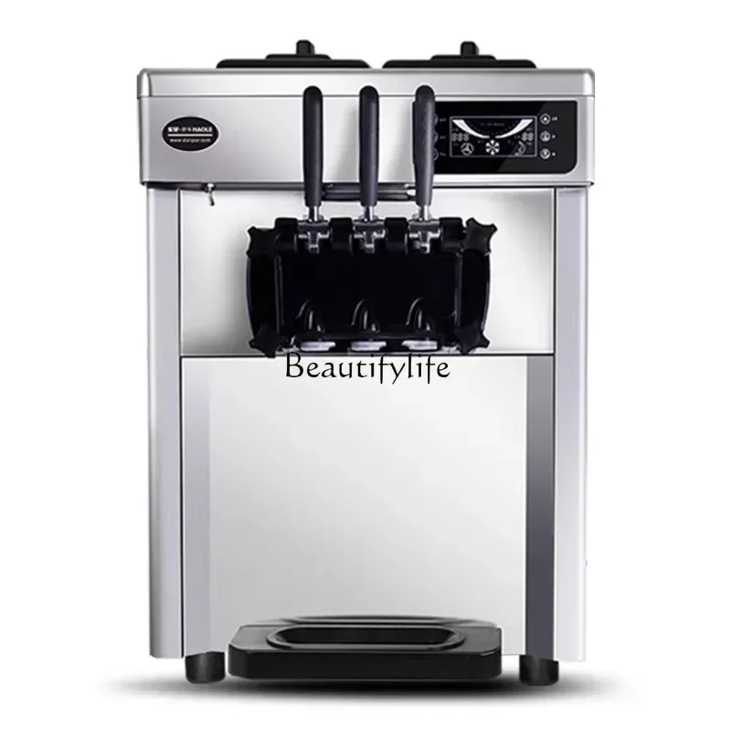 

FG34Машина для мороженого Коммерческая небольшая настольная автоматическая машина для мягкого мороженого CKX100, оборудование для стойки